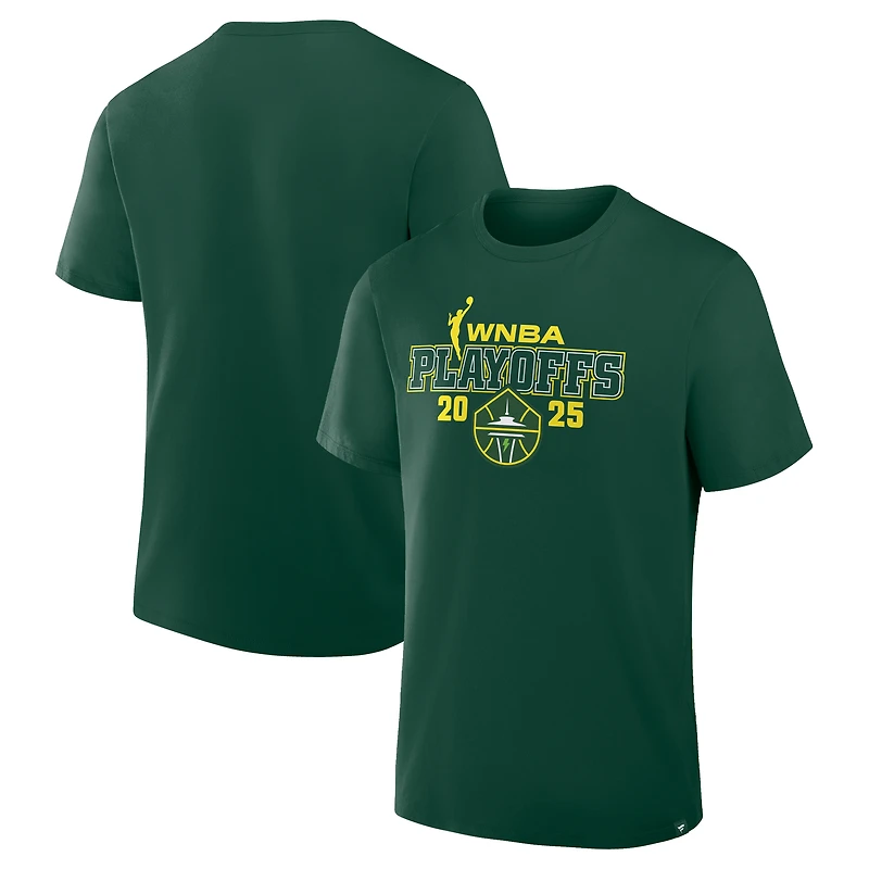 Unisex Fanatics  Green Seattle Storm 2025 WNBA Playoffs T-Shirt