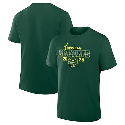 Unisex Fanatics  Green Seattle Storm 2025 WNBA Playoffs T-Shirt