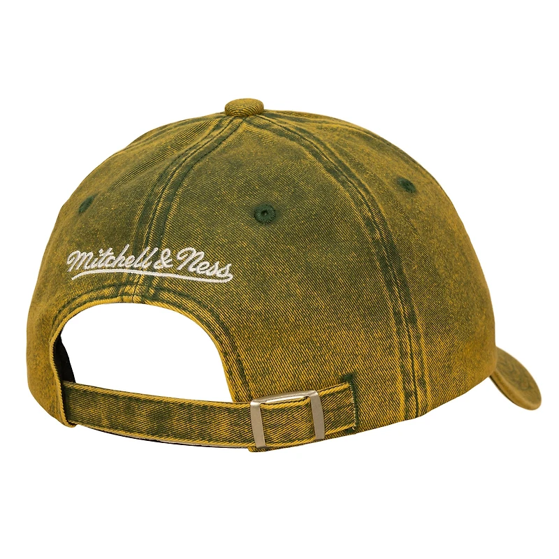 Unisex Mitchell & Ness Yellow Seattle Storm Legendary 1904 Strapback Adjustable Hat