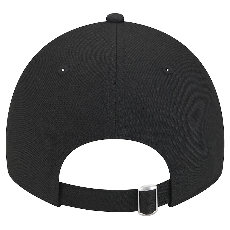 Unisex New Era Black Seattle Storm Core Logo 9TWENTY Adjustable Hat