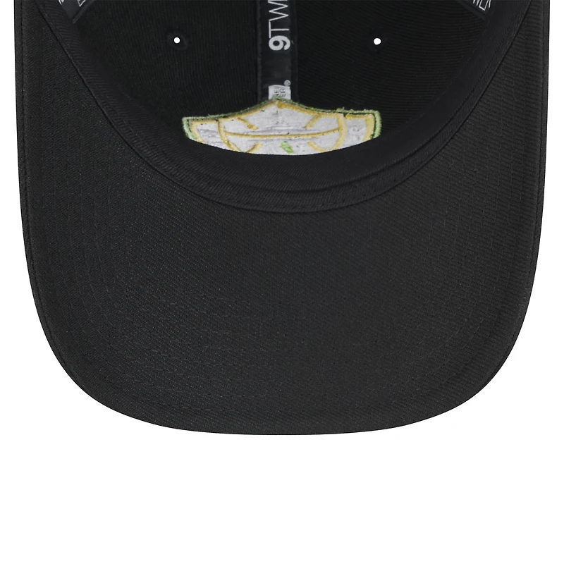 Unisex New Era Black Seattle Storm Core Logo 9TWENTY Adjustable Hat