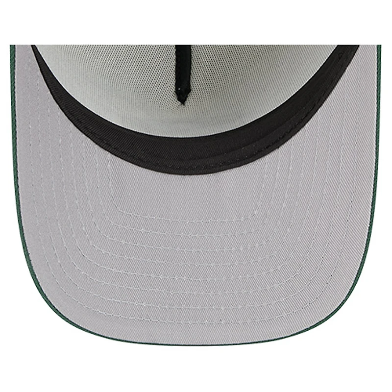 Casquette de camionneur ajustable unisexe New Era 9FIFTY Seattle Storm crème/verte avec bannière en mousse sur le devant