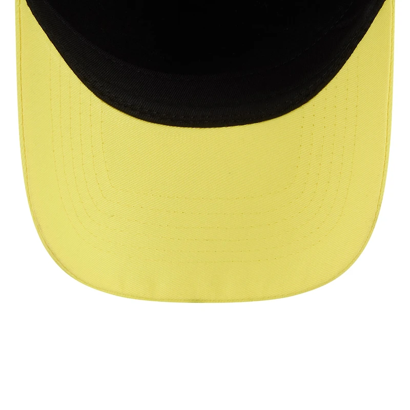 Unisex New Era Green/Yellow Seattle Storm WNBA Tip-Off 2026 Metal Badge A-Frame 9FORTY Adjustable Hat