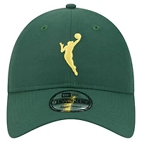 Casquette ajustable unisexe New Era Seattle Storm 9TWENTY verte