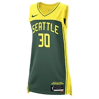 Maillot unisexe Nike Breanna Stewart Vert Seattle Storm Explorer Edition Victory