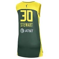 Maillot unisexe Nike Breanna Stewart Vert Seattle Storm Explorer Edition Victory