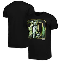 T-shirt unisexe Stadium Essentials Breanna Stewart noir Seattle Storm Player Skyline