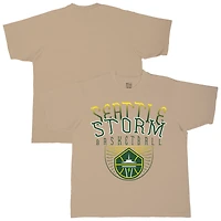 Unisex Stadium Essentials Sand Seattle Storm Rays Up Urban Premium Relaxed Fit T-Shirt