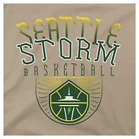 Unisex Stadium Essentials Sand Seattle Storm Rays Up Urban Premium Relaxed Fit T-Shirt