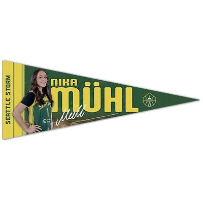 WinCraft Nika Muhl Seattle Storm 12" x 30" Premium Pennant