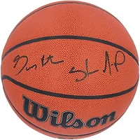 Ballon de basket-ball d'intérieur/extérieur Wilson Authentic Series autographié par Gary Payton et Shawn Kemp Seattle SuperSonics