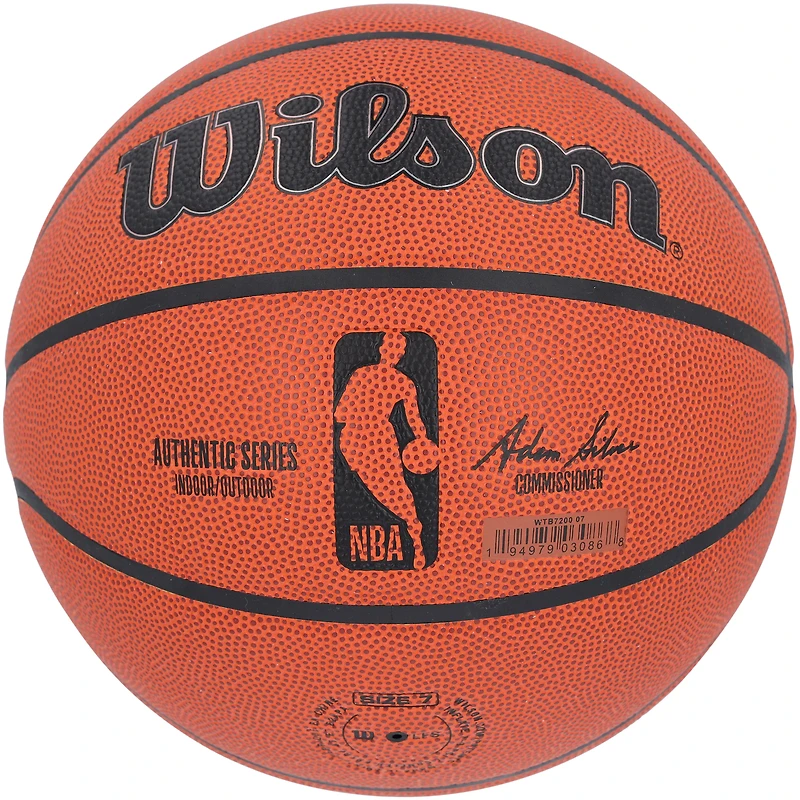 Gary Payton & Shawn Kemp Seattle SuperSonics Autographed Wilson Authentic Series Indoor/Outdoor Basketball