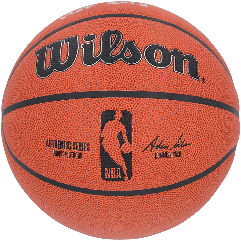 Gary Payton Seattle SuperSonics Autographed Wilson Authentic Series Indoor/Outdoor Basketball with "HOF 13" Inscription