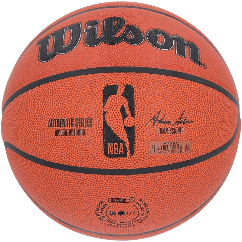Gary Payton Seattle SuperSonics Autographed Wilson Authentic Series Indoor/Outdoor Basketball with "HOF 13" Inscription