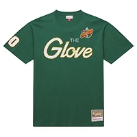 Men's Mitchell & Ness Gary Payton Green Seattle SuperSonics Premium Nickname T-Shirt