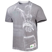 Men's Mitchell & Ness Shawn Kemp Heather Gray Seattle SuperSonics Above The Rim T-Shirt