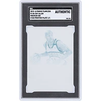 Ray Allen Seattle SuperSonics 2015-16 Panini Flawless Cyan Printing Plate #PI-RA #1/1 SGC Authenticated Auth Card