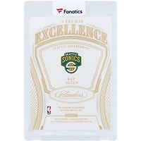 Ray Allen Seattle SuperSonics Autographed 2024-25 Panini Flawless Excellence Ruby #EXS-RAS #1/15 Card