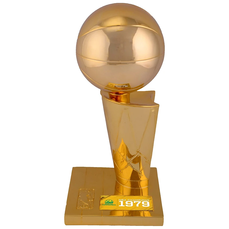 Seattle SuperSonics 1979 NBA Finals Champions 12" Replica Larry O'Brien Trophy with Sublimated Plate