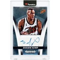 Shawn Kemp Seattle SuperSonics Autographed 2024-25 Panini Prizm #FB-KMP Card