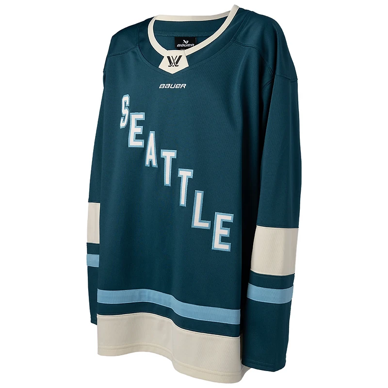 Youth Blue PWHL Seattle Home Replica Hockey Jersey
