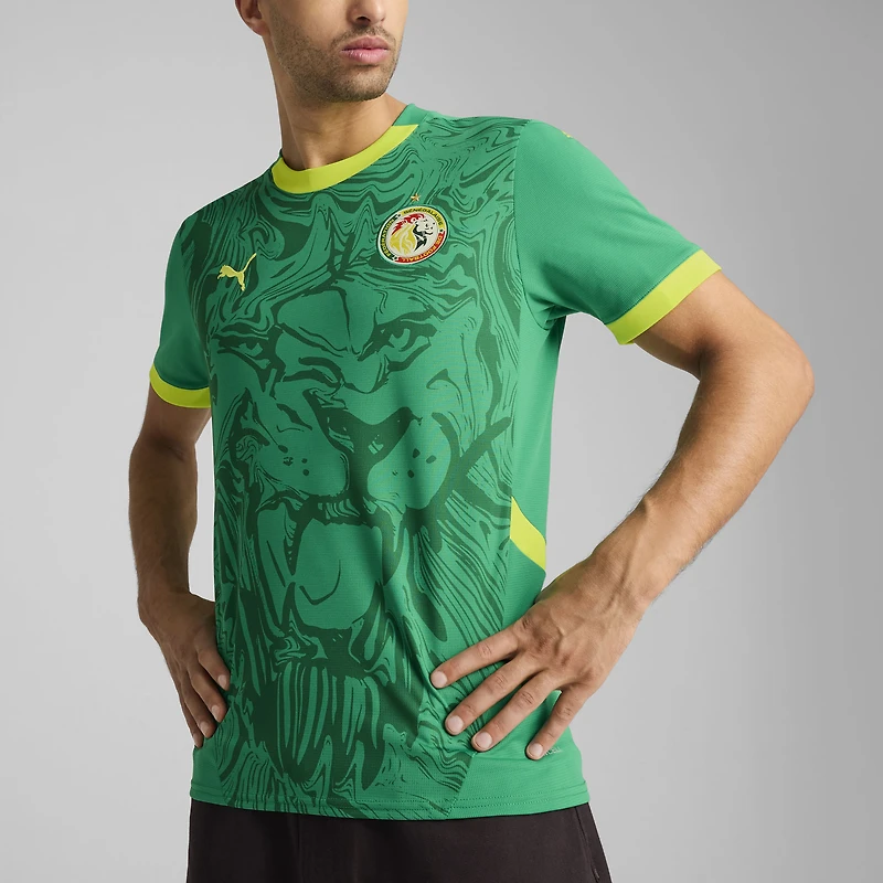 Men's Puma Green Senegal National Team 2025 Away Replica Jersey