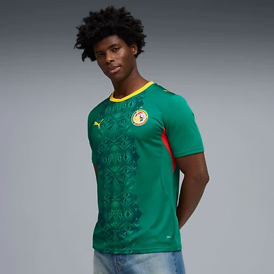 Maillot réplique extérieur vert Puma de l'équipe nationale du Sénégal pour homme, saison 2026