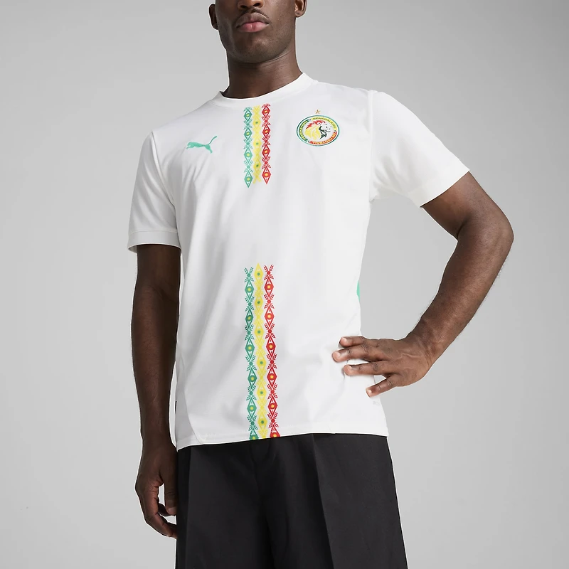 Men's Puma White Senegal National Team 2025 Home Replica Jersey