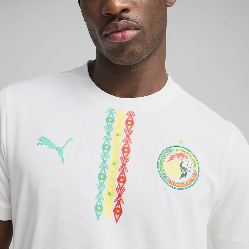 Men's Puma White Senegal National Team 2025 Home Replica Jersey