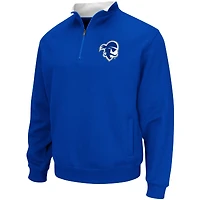 Veste Colosseum Blue Seton Hall Pirates Tortugas Logo Quarter-Zip Jacket