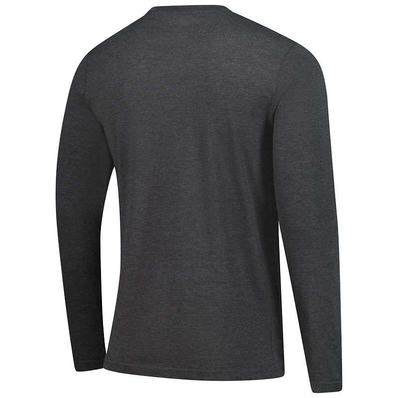 Men's Concepts Sport Blue/Heathered Charcoal Seton Hall Pirates Meter Long Sleeve T-Shirt & Pants Sleep Set