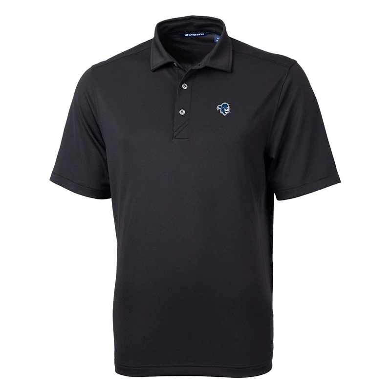 Polo homme Cutter & Buck noir Seton Hall Pirates Virtue Eco Pique recyclé, grande taille