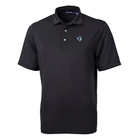 Polo recyclé Cutter & Buck noir Seton Hall Pirates grandes tailles Virtue Eco Piqué pour homme