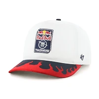 Men's '47  White/Red Shane van Gisbergen Flame Hitch Adjustable Hat