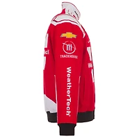 Veste d'uniforme en sergé WeatherTech rouge Shane van Gisbergen de JH Design pour homme