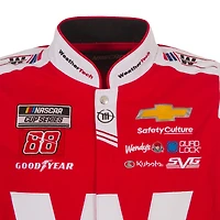 Veste d'uniforme en sergé WeatherTech rouge Shane van Gisbergen de JH Design pour homme