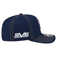 Men's New Era  Navy Shane van Gisbergen Trackhouse Driver Firesuit 9SEVENTY Adjustable Hat