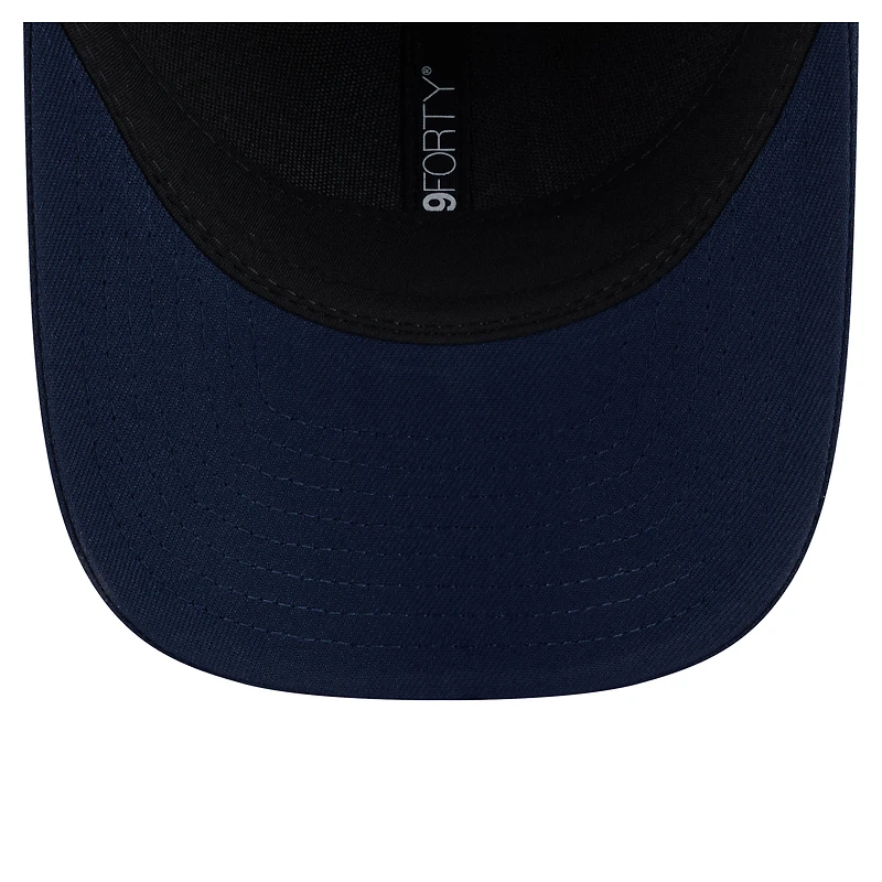Men's New Era Red/Navy Shane van Gisbergen Trackhouse Driver Number Side Patch 9FORTY M-Crown Adjustable Hat