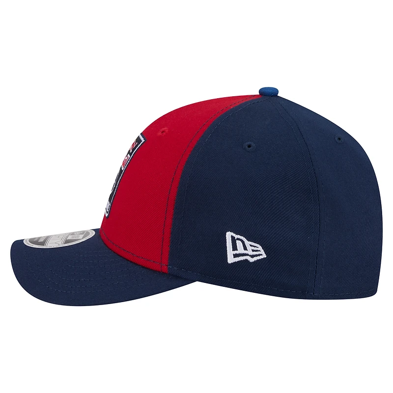 Men's New Era Red/Navy Shane van Gisbergen Trackhouse Driver Number Side Patch 9FORTY M-Crown Adjustable Hat