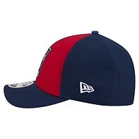 Men's New Era  Red/Navy Shane van Gisbergen Trackhouse Driver Number Side Patch 9FORTY M-Crown Adjustable Hat