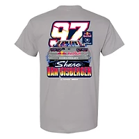 Men's Trackhouse Racing Team Collection Gray Shane van Gisbergen #97 Red Bull Flying Kiwi T-Shirt