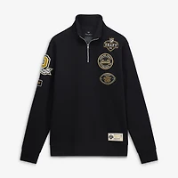 Men's Fanatics  Black Shield Merchandise 2026 NFL Draft Quarter-Zip Pullover