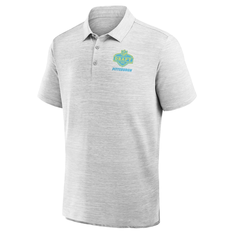 Men's Fanatics Gray 2026 NFL Draft Polo