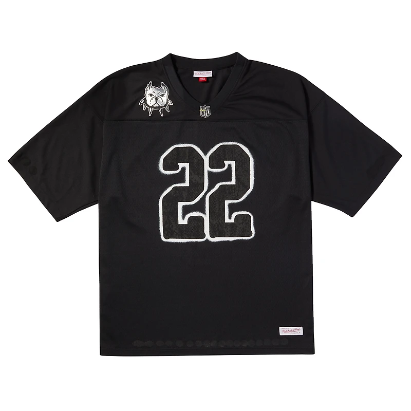 Men's Mitchell & Ness Black ÑFL Por La Cultura x CHITO Limited Edition Jersey