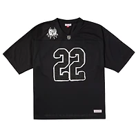 Men's Mitchell & Ness Black ÑFL Por La Cultura x CHITO Limited Edition Jersey