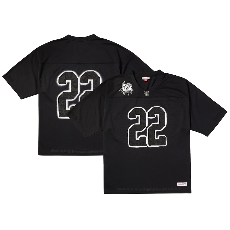 Men's Mitchell & Ness Black ÑFL Por La Cultura x CHITO Limited Edition Jersey