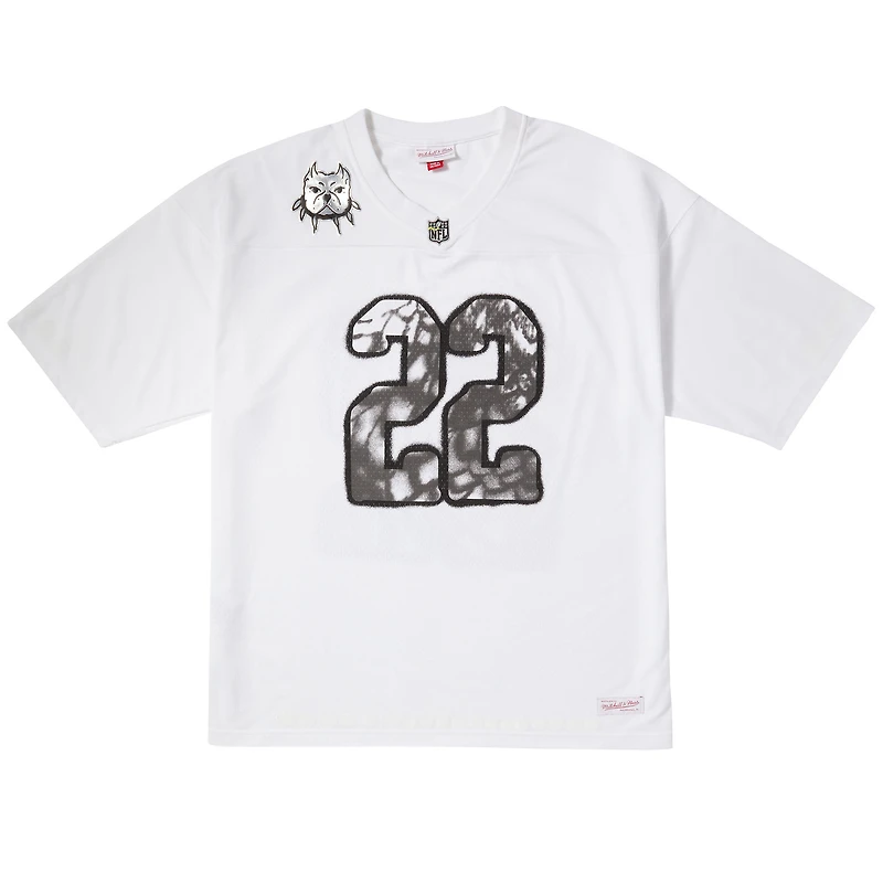 Men's Mitchell & Ness White ÑFL Por La Cultura x CHITO Limited Edition Jersey