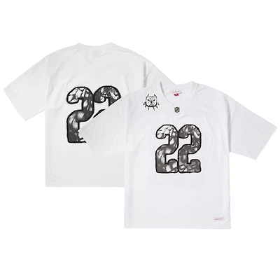 Men's Mitchell & Ness White ÑFL Por La Cultura x CHITO Limited Edition Jersey