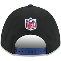 Men's New Era Black/Navy 2025 NFL Draft 9FORTY A-Frame M-Crown Adjustable Hat