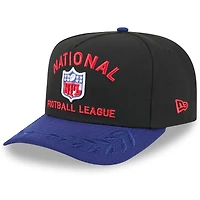 Men's New Era  Black/Navy NFL 2025 NFL Draft A-Frame 9FIFTY Snapback Hat